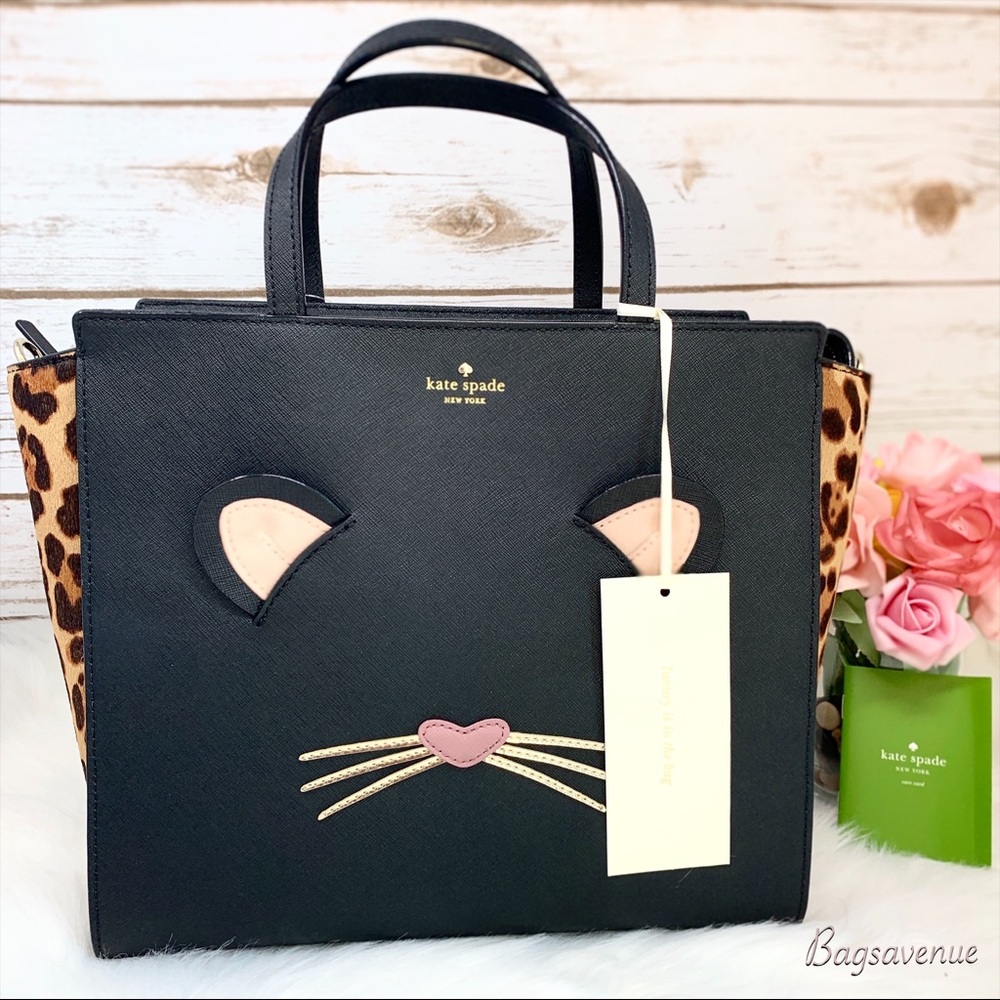 Kate spade bag Hayden leopard large Wild Tiger - Picture 1 of 7